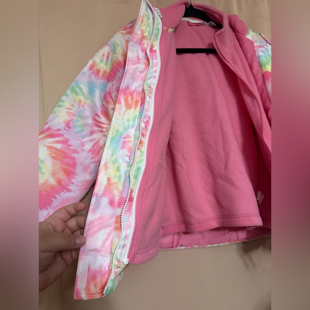 Girls Print 3 In 1 Jacket - Multi - Picture 5 of 12